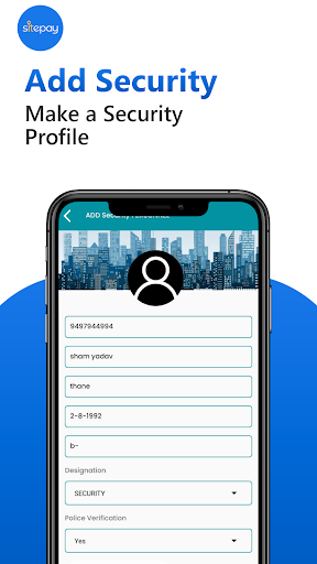 Android application Sitepay Authorized App screenshort
