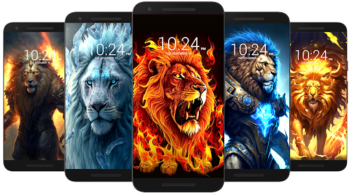Android application Lion Wallpaper HD screenshort