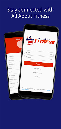 Android application All About Fitness screenshort