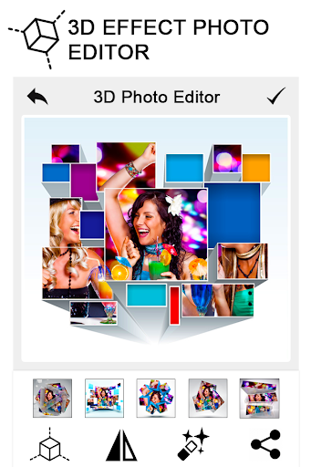 Android application 3D Photo Effect Editor : 3D Ar screenshort