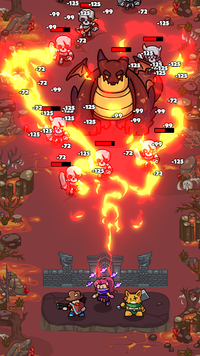 Android application Hero Quest: Idle RPG War Game screenshort