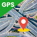 Cover Image of Télécharger Recherche d'itinéraire de navigation GPS - Carte et indicateur de vitesse  APK