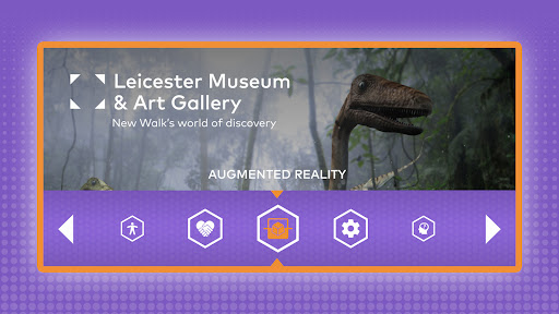 Android application Meet Leicester’s Dinosaurs screenshort