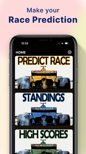 Android application Forecast F1 screenshort