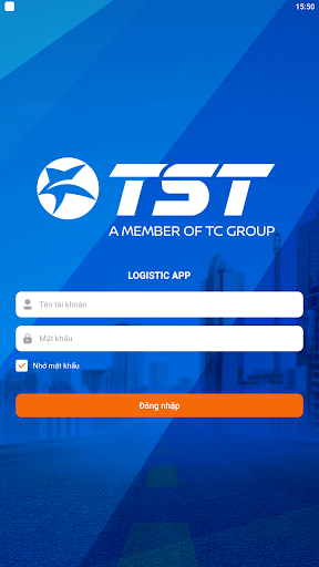 Android application TST Logistics screenshort