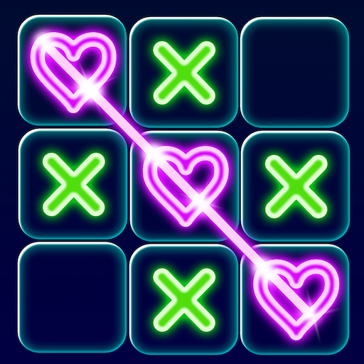 Tic Tac Toe 2 Player - xo game logo