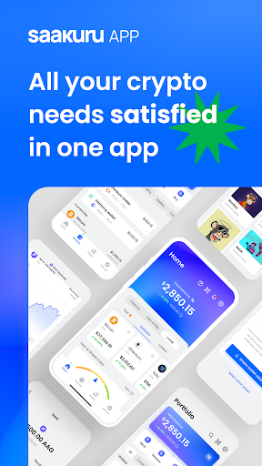 Android application Saakuru: All-in-one Crypto App screenshort