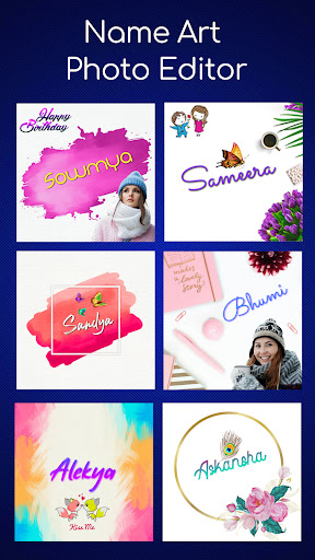 Name Art Photo Editing App Screenshot 2 - AppWisp.com