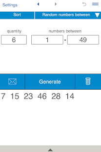 Random Number Generator Schermata