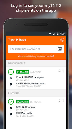TNT - Tracking Screenshot 2 - AppWisp.com