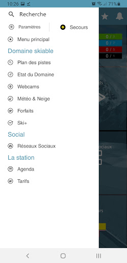 Android application Crévoux screenshort