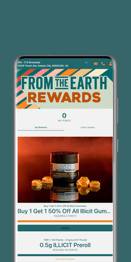 Android application FTE Rewards screenshort