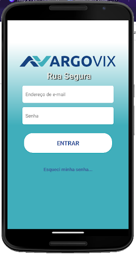 Android application ArgoVix Rua Segura screenshort