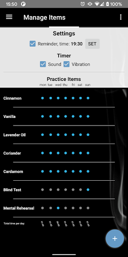 Olfactory Improvement -Retrain Screen 3