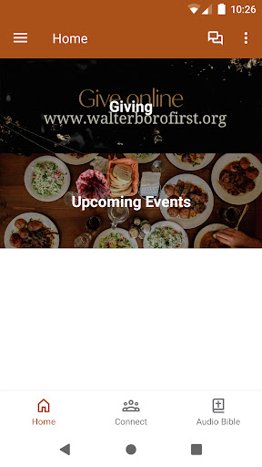 Android application FBC Walterboro screenshort
