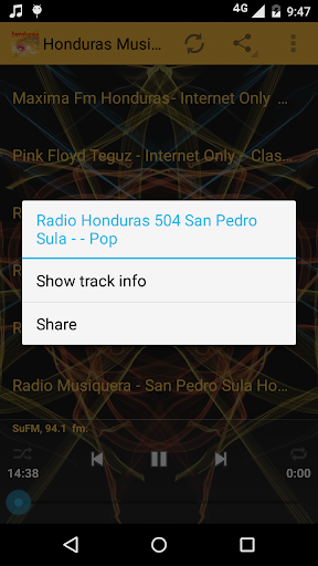 Honduras Music ONLINE Screen 2
