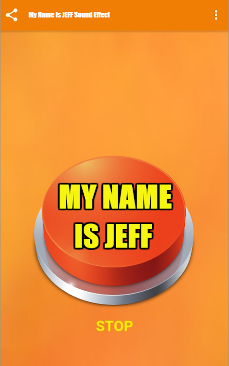 My Name Is JEFF Sound Button - 1.11.35 - (Android)