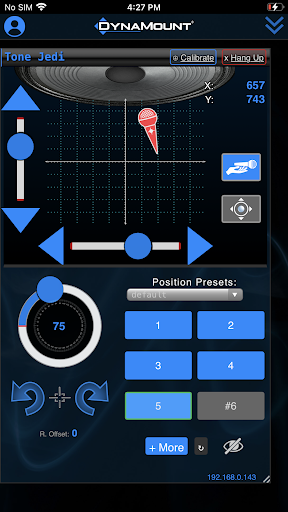 Android application DynaMount screenshort