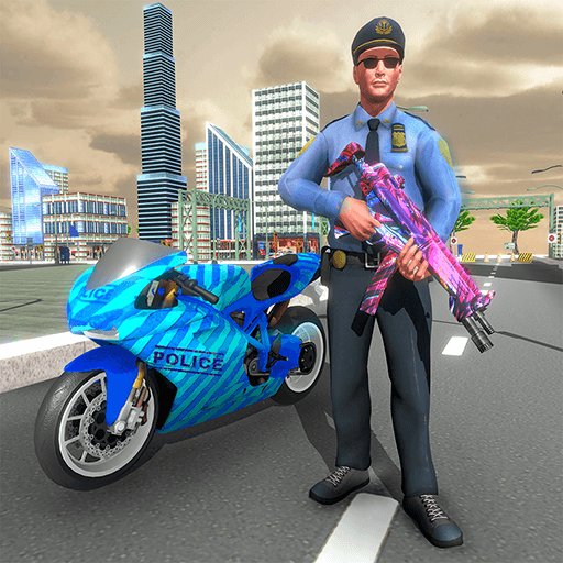 Police Cop Moto Bike Chase