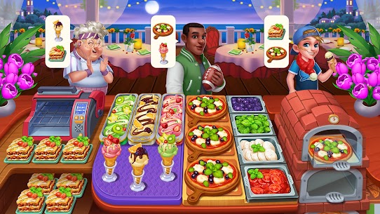 Cooking Frenzy Cooking Game Mod Apk v1.0.77 (Unlimited Gold/Gems) Free For Android 2