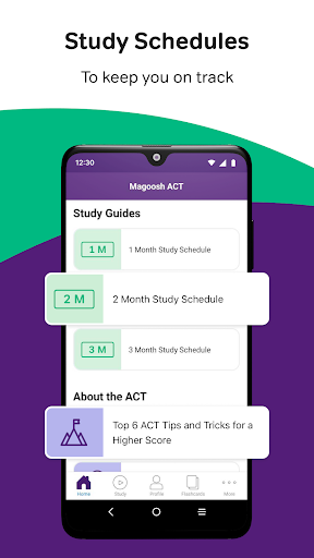 Screenshot of ACT Prep & Practice by Magoosh