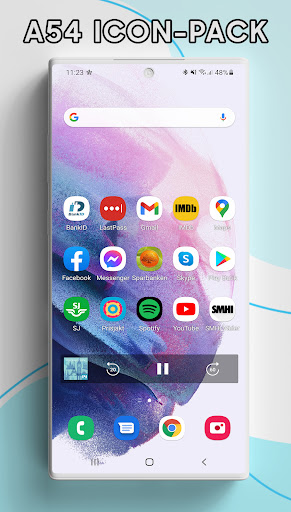 Samsung A54 theme Screen 2
