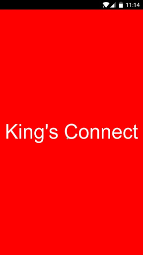 Android application King's Connect screenshort