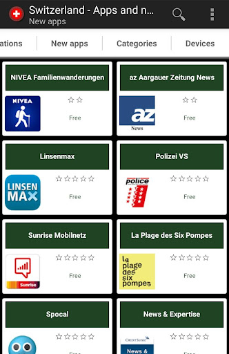 Swiss apps and games Screen 2