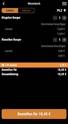 Pizzahaus Bielefeld Screen 2
