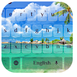 Maldives keyboard theme icon