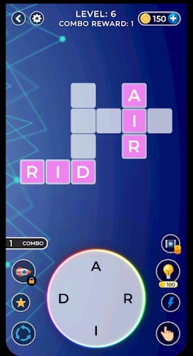 Android application Words screenshort