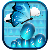 Blue Butterfly Keyboard App icon