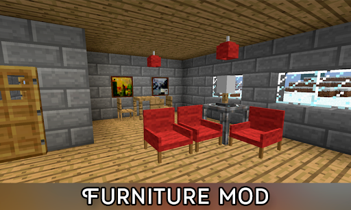 Android application Furniture Mod for Minecraft PE screenshort