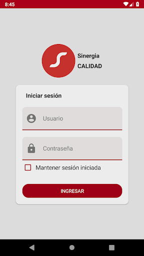 Android application Sinergia Oficina screenshort