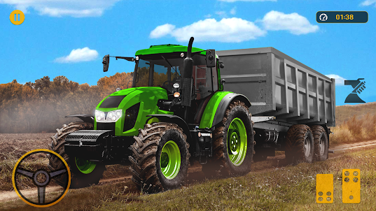 permainan traktor simulator.