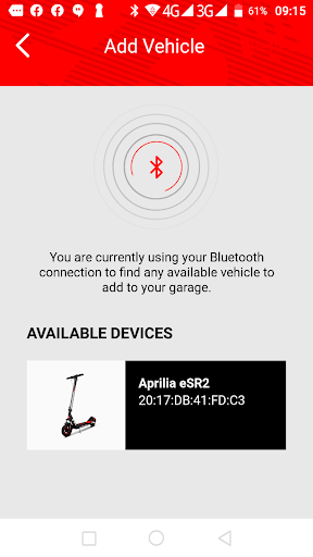 Aprilia Smart Movement Screen 3