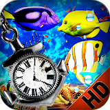 Aquarium Clock Live Wallpaper icon