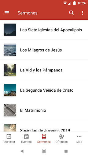 Iglesia Apostoles y Profetas Screen 3
