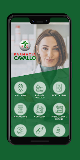Android application Farmacia Cavallo screenshort