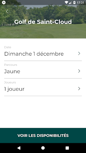 Golf de Saint-Cloud Screen 3