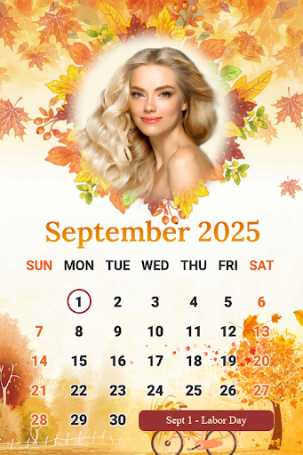 Calendar Photo Frame 2025 Screen 2