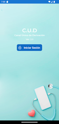 Android application CUD TelMed screenshort