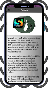 Haylou GST Lite watch Guide