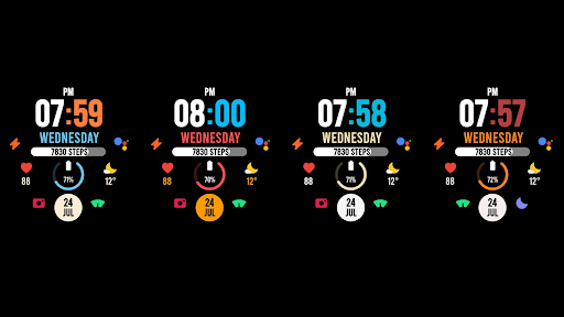 Nighty Digital 34 - watch face screenshot 15