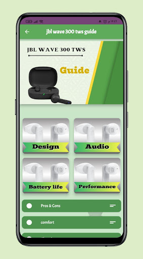 jbl wave 300 tws guide Screen 2