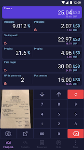 Vista previa de la aplicación