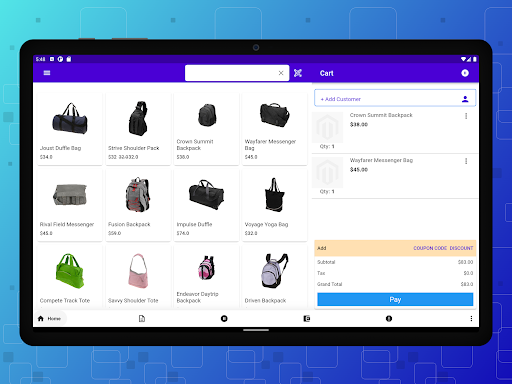 Android application Magento 2 Point of Sale screenshort