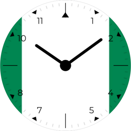 Nigeria Analog Watch Face logo