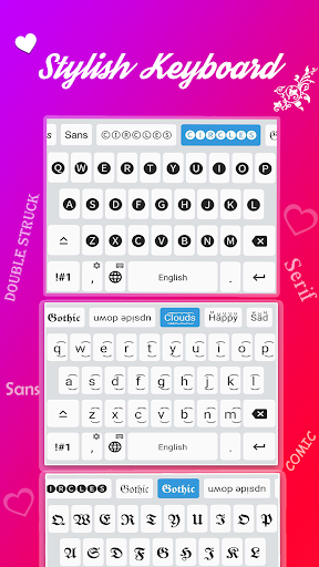 Stylish Text Font Keyboard Screen 2
