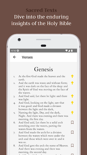 Android application Bible Study App screenshort